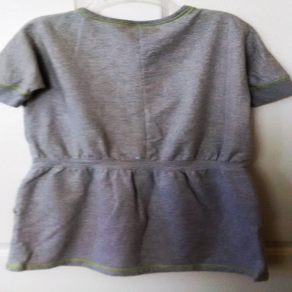 Girls Gray Heather pullover dress Sz XL (14) grey ~ Crazy 8 (by Gymboree) - Picture 2 of 11